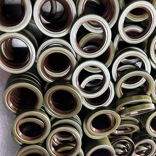 Temp Resistant Rubber Round Gearbox Oil Seal Oil / Wear Resistant Pressure 0~1.0MPa