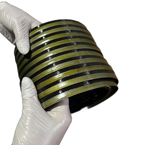 120.C Temperature Range Oil Seal Sealing System Round Rubber Seal for Pressure 0~1.0MPa
