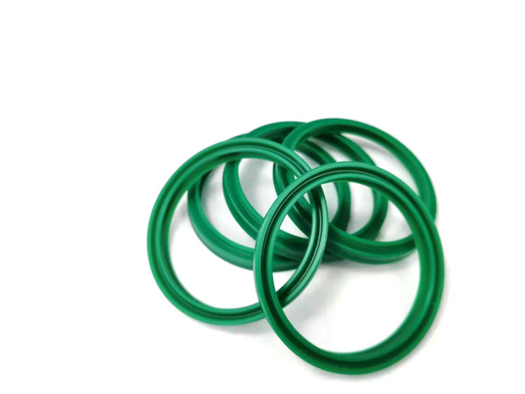 Polyurethane Dark Green AY Double Hydraulic Lip Seal
